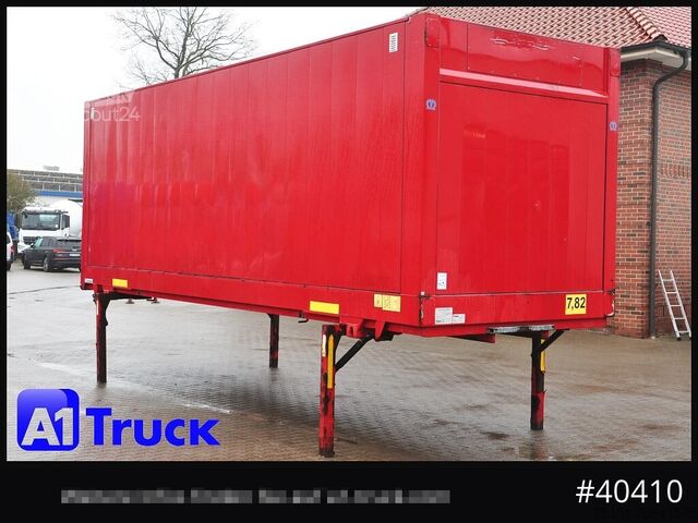 Carroçaria amovível com estrutura em caixa KRONE BDF 7,82 Wechselbrücke, 2680mm Innenhöhe.