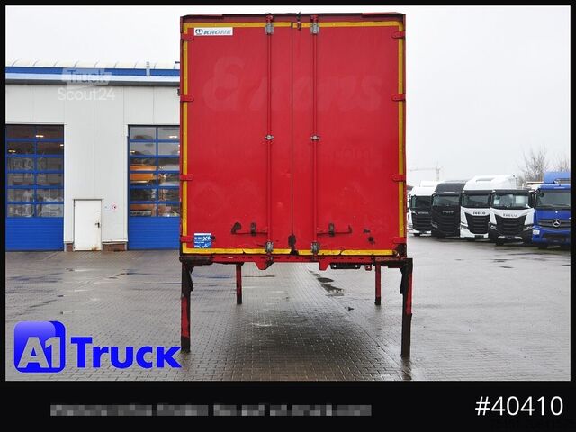 Carroçaria amovível com estrutura em caixa KRONE BDF 7,82 Wechselbrücke, 2680mm Innenhöhe.