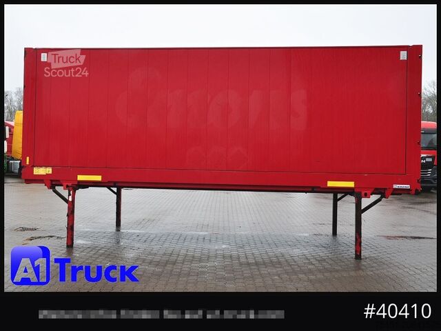 Carroçaria amovível com estrutura em caixa KRONE BDF 7,82 Wechselbrücke, 2680mm Innenhöhe.