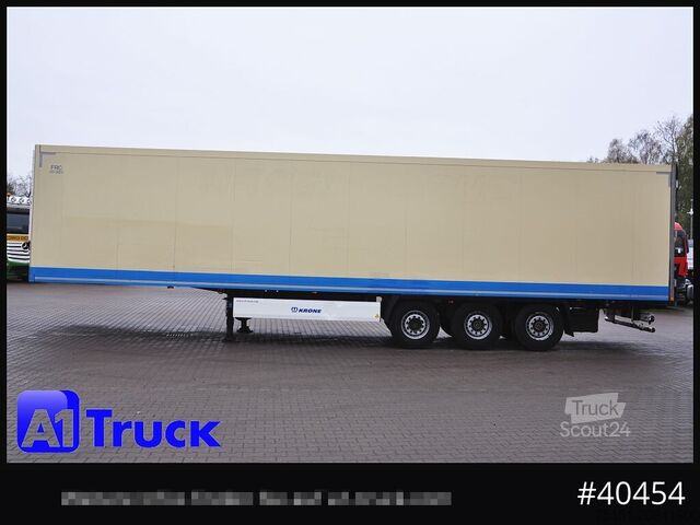 Hűtő félpótkocsi KRONE SDR 27 Carrier 1950 Mt. Doppelstock Lift,TÜV 05/2026