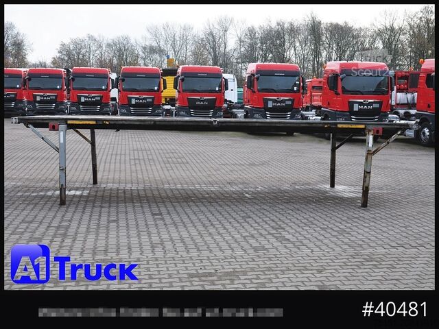 Remorque porte-caisson WECON WPR 745, verzinkt, Plattform, Plateau,