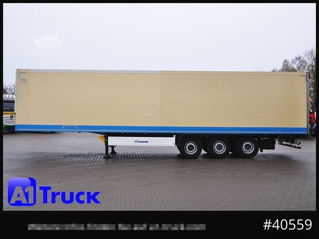 Hűtő félpótkocsi KRONE SDR 27 Carrier 1950 Mt. Doppelstock Lift,TÜV 08/2026