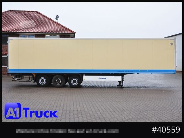 Hűtő félpótkocsi KRONE SDR 27 Carrier 1950 Mt. Doppelstock Lift,TÜV 08/2026