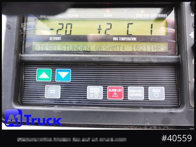 Refriģeratora puspiekabe KRONE SDR 27 Carrier 1950 Mt. Doppelstock Lift,TÜV 08/2026