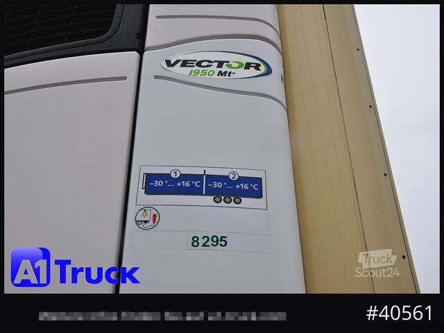 Kühlauflieger KRONE SDR 27 Carrier 1950 Mt. Doppelstock Lift,TÜV 07/2026