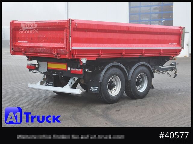 Driezijdige kipperaanhanger SCHWARZMUELLER 3 Seitenkipper-Tandem, 11m³, M-Serie
