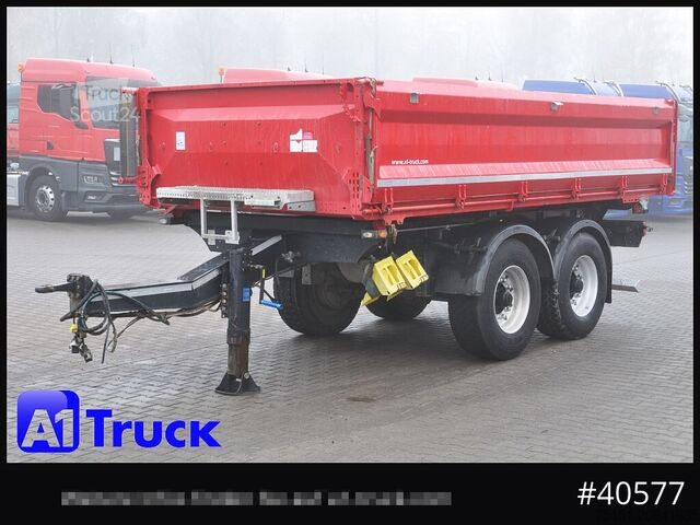 Reboque basculante trilateral SCHWARZMUELLER 3 Seitenkipper-Tandem, 11m³, M-Serie