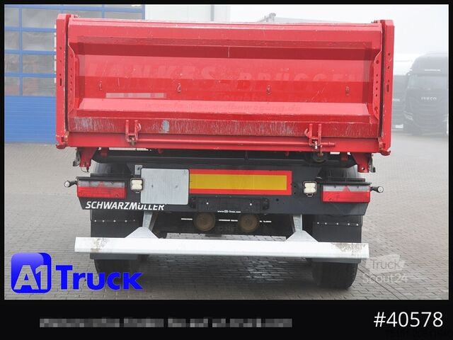 Reboque basculante trilateral SCHWARZMUELLER 3 Seitenkipper-Tandem, 11m³, M-Serie