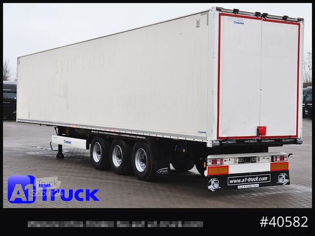 Kofferauflieger KRONE SDK 27, Koffer, 1 Vorbesitzer, Plywood,