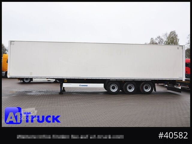 Furgona puspiekabe KRONE SDK 27, Koffer, 1 Vorbesitzer, Plywood,
