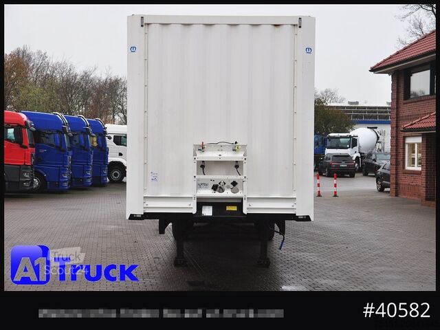 Furgona puspiekabe KRONE SDK 27, Koffer, 1 Vorbesitzer, Plywood,
