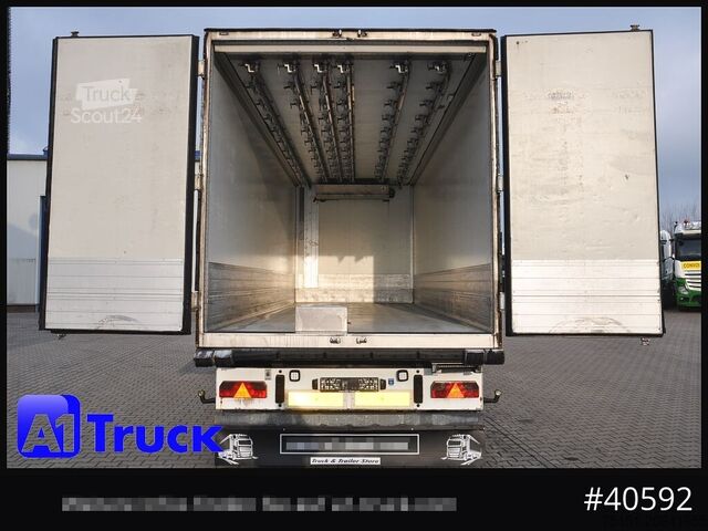 Chladírenský přívěs SCHMITZ Achwege & Tönjes, Rohrbahn, Fleisch, Schmitz Aufbau