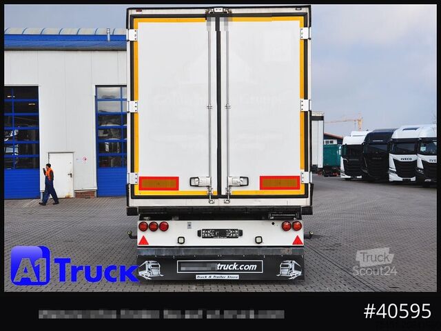 Chladírenský přívěs SCHMITZ Achwege & Tönjes, Rohrbahn, Fleisch, Schmitz Aufbau