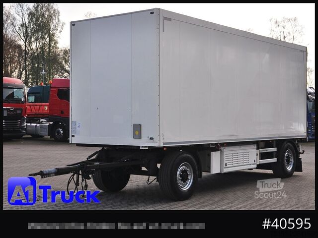 Chladírenský přívěs SCHMITZ Achwege & Tönjes, Rohrbahn, Fleisch, Schmitz Aufbau