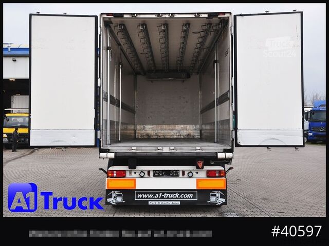 Dobozos pótkocsi KRONE Koffer ISO, stakr isoliert ehemaliger Kühlkoffer, Aluboden