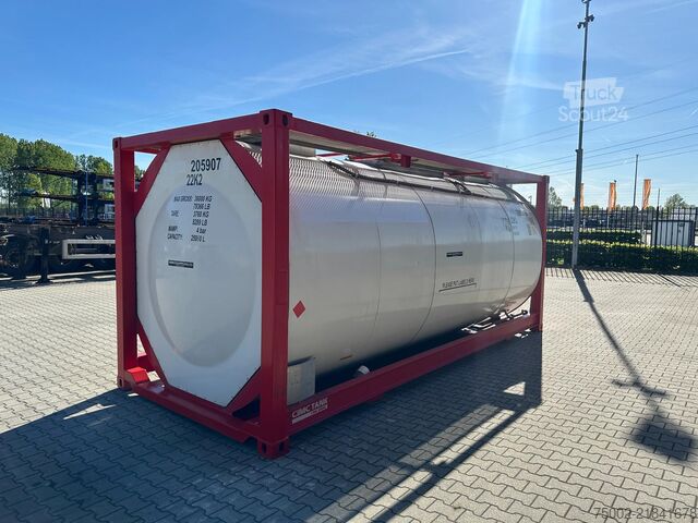 Kontener cysternowy CIMC 20FT ISO / 25.060L / 1-COMP / 3 BAFFELS / UN T1...