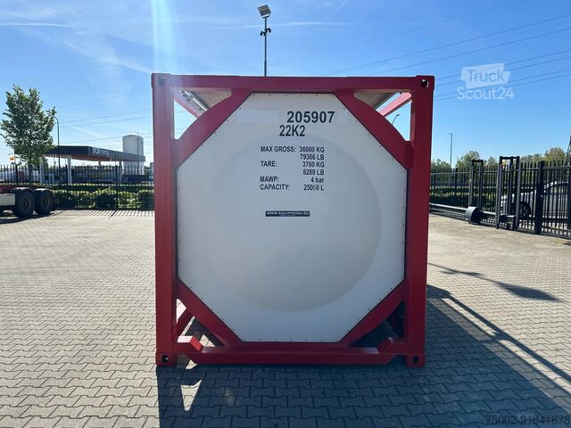 Kontener cysternowy CIMC 20FT ISO / 25.060L / 1-COMP / 3 BAFFELS / UN T1...