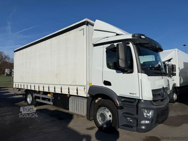 Camião de plataforma MERCEDES-BENZ ACTROS 1827 L Pritsche 7,3 m LBW 2 T*SCHIEBE