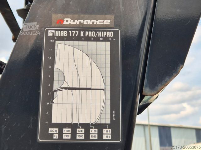 Ladbil med lad MAN TGS 26.420 6x2-4 LL Hiab 177K PRO 2 Stück