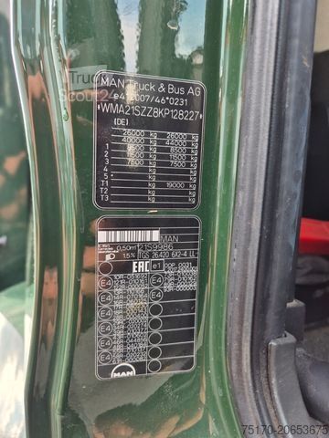 Ladbil med lad MAN TGS 26.420 6x2-4 LL Hiab 177K PRO 2 Stück