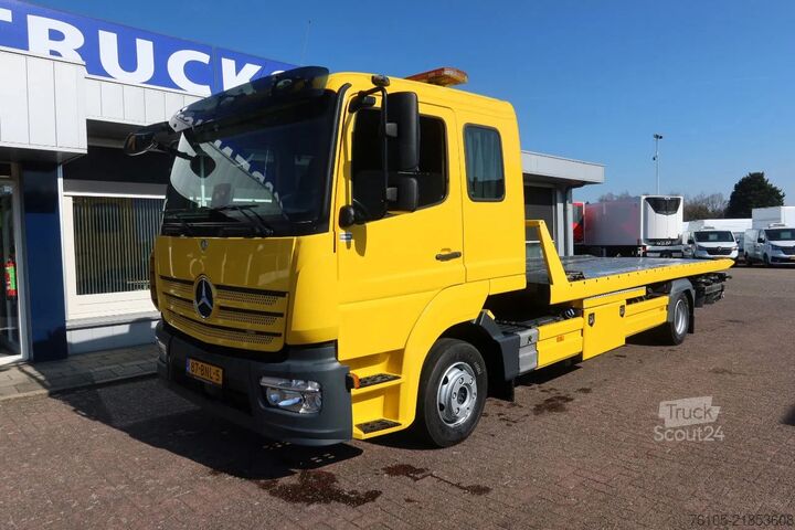 Autotransporter Mercedes-Benz Atego 1221 1221 L  Takel wagen 6 Persoons