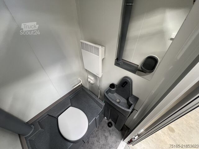 Priklopno stranišče Rosemeier VE Baustellentoilette Comfort TUA Toilettenanhänger