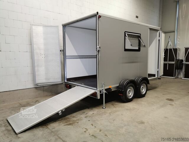 Kofferanhänger Vezeko TK C 27.35 TKL, Tür, Fenster Kofferanhänger