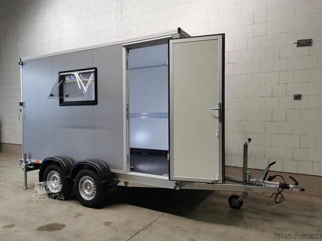 Kofferanhänger Vezeko TK C 27.35 TKL, Tür, Fenster Kofferanhänger