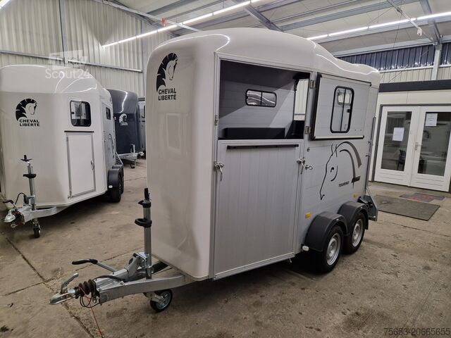 Hestetrailer Cheval Liberté Touring One single Horse Trailer Frontexit 1600kg Pullman brandnew