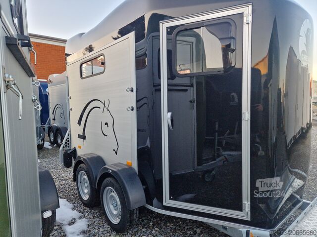 Bagagemærke Cheval Liberté Gold Aluline Marathon 2 Pferde & Kutsche