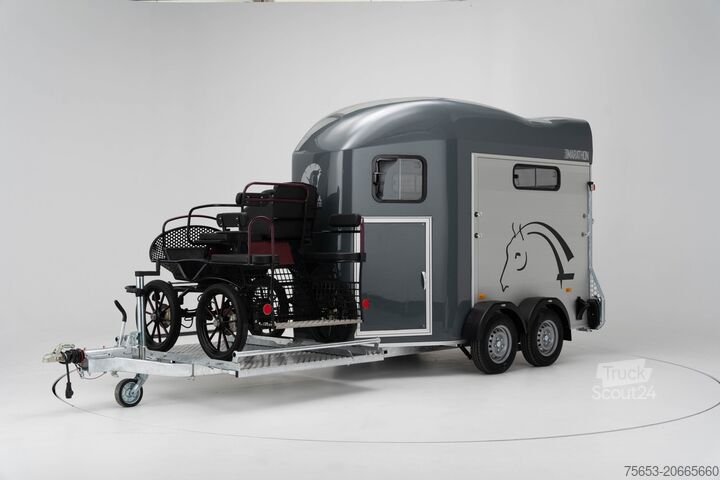 Bagagemærke Cheval Liberté Gold Aluline Marathon 2 Pferde & Kutsche