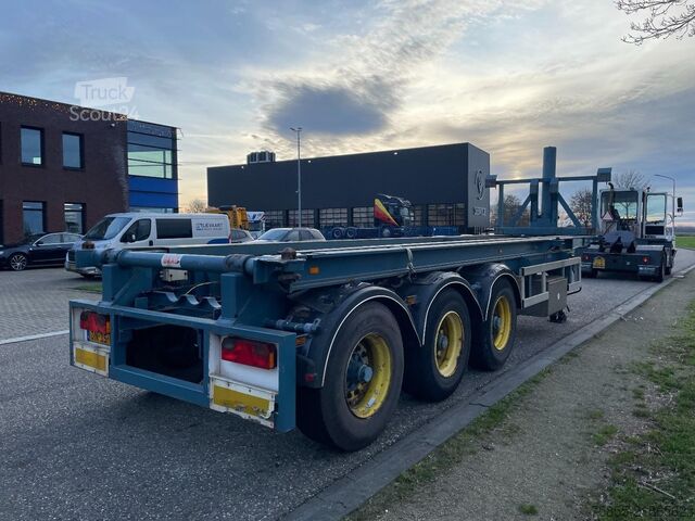 Transporte de contentores Renders ROC 12.27 CCE 20/30 FT Tipper-Kipper / BPW Axle...