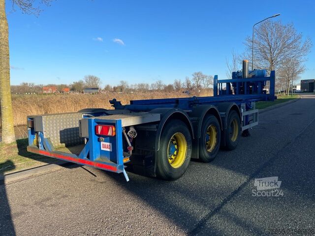 Transporte de contentores Haan C30 20 FT Tipper-Kipper / Compressor / NL Trailer
