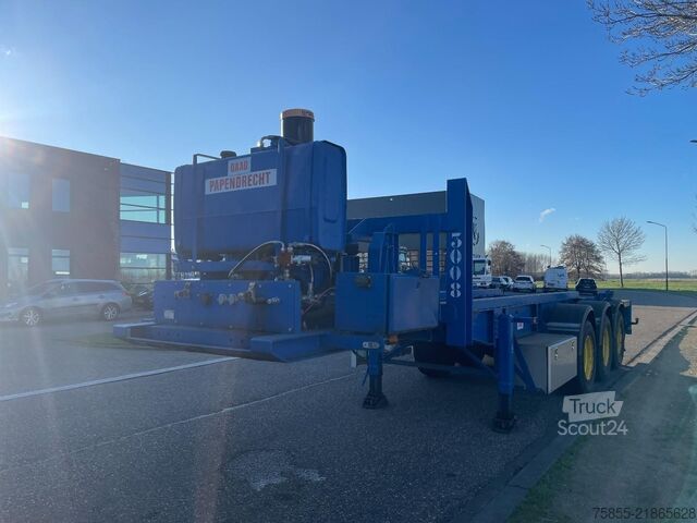 Transporte de contentores Haan C30 20 FT Tipper-Kipper / Compressor / NL Trailer