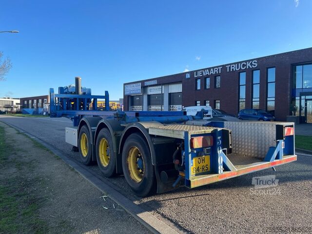 Transport av containere Haan C30 20 FT Tipper-Kipper / Compressor / NL Trailer