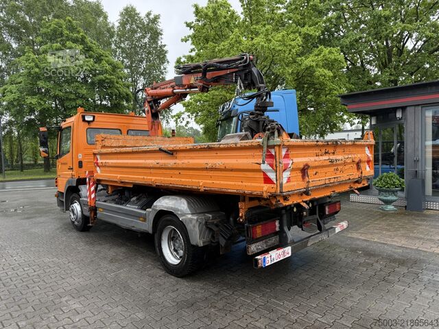 Savitvežis Mercedes-Benz Atego 1218 Kipper Kran Atlas 65