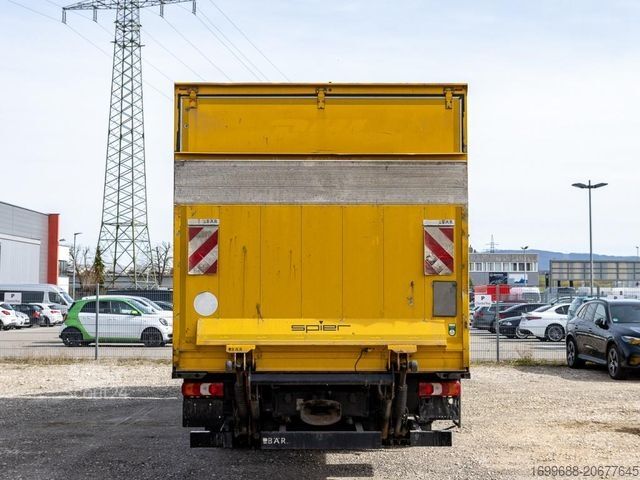 Dėžinis sunkvežimis MERCEDES-BENZ Atego 1224 L Spier-Kofferaufbau, LBW-Bär AUT