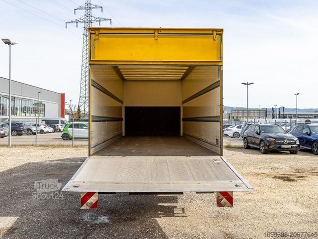 Dėžinis sunkvežimis MERCEDES-BENZ Atego 1224 L Spier-Kofferaufbau, LBW-Bär AUT