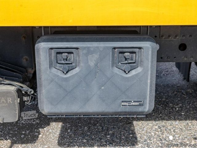 Dėžinis sunkvežimis MERCEDES-BENZ Atego 1224 L Spier-Kofferaufbau, LBW-Bär AUT