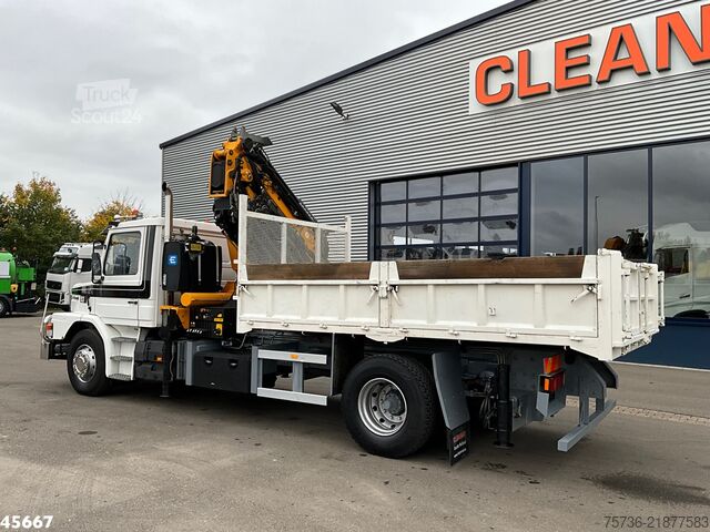 Tippbil med kran Scania T 93 4x2 Kipper met 31 Tonmeter laadkraan (bj 2...
