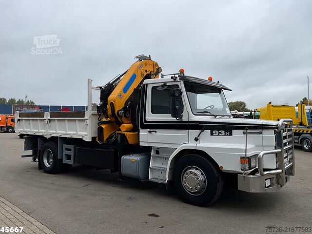 Tippbil med kran Scania T 93 4x2 Kipper met 31 Tonmeter laadkraan (bj 2...