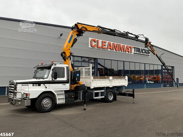 Tippbil med kran Scania T 93 4x2 Kipper met 31 Tonmeter laadkraan (bj 2...