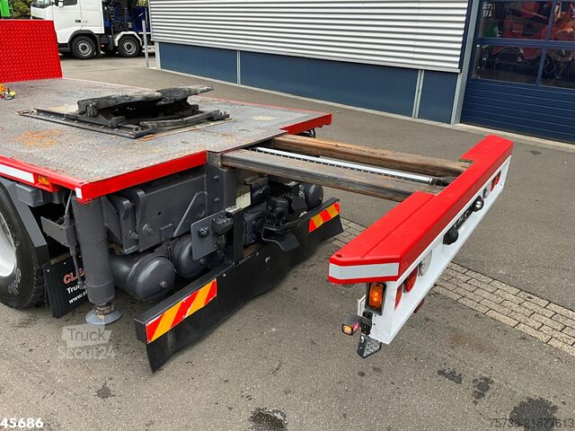معيار SZM Scania R620 V8 8x4 Hiab 105 Ton/meter laadkraan + Fly-...