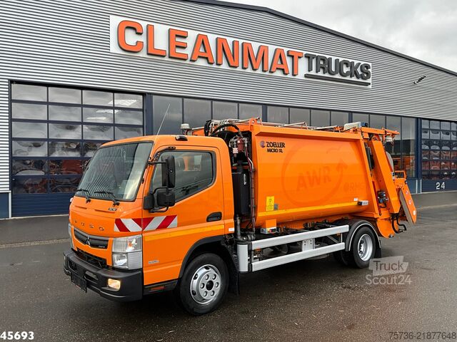 Vehículo de recogida de basuras Fuso Canter 9C18 Euro 6 Zoeller 7m³ Just 176.158 km!
