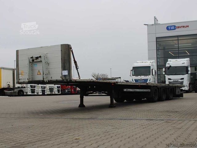Auflieger mit offener Pritsche SCHMITZ CARGOBULL CARGOBULL SCB *S3T, LIFTING AXLE, MULTILOCK
