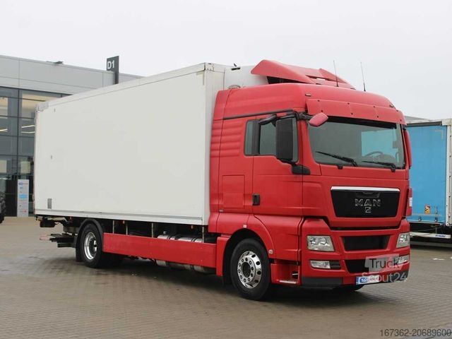 Refrigerated truck MAN TGX 18.440, EURO 5, TAIL LIFT, CARRIER SUPRA 850