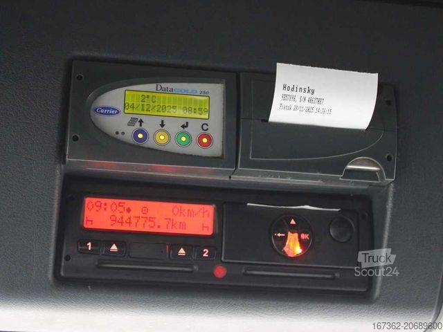 Refrigerated truck MAN TGX 18.440, EURO 5, TAIL LIFT, CARRIER SUPRA 850