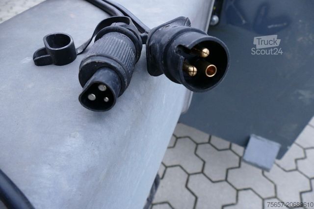 Šasijas piekabe MÜLLER-MITTELTAL 20 to. Tandem Haken-Containeranhänger