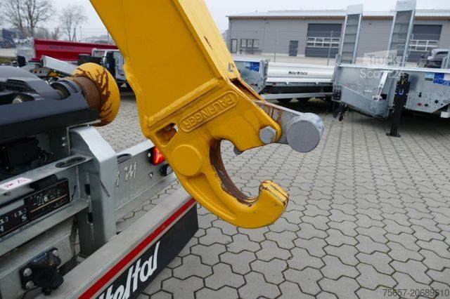 Šasijas piekabe MÜLLER-MITTELTAL 20 to. Tandem Haken-Containeranhänger