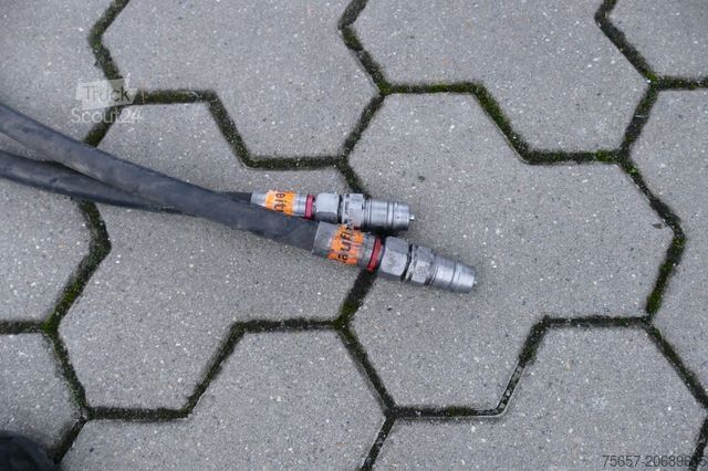 Rullplatformas piekabe MÜLLER-MITTELTAL 20 to. Tandem Haken-Containeranhänger